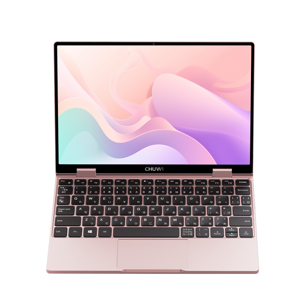 CHUWI MiniBook X N100 | 灰色/ピンク色 | Intel Alder Lake-N100 | LPDDR5 12GB+512GB SDD | H8対応